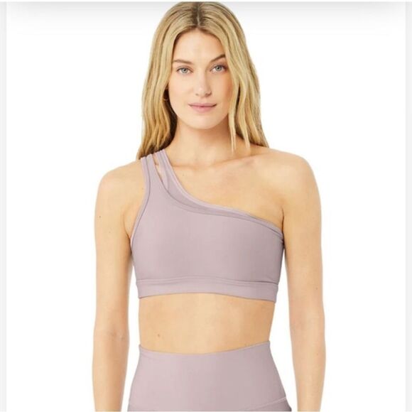 ALO Yoga Other - One-Shoulder Lavender Bralette